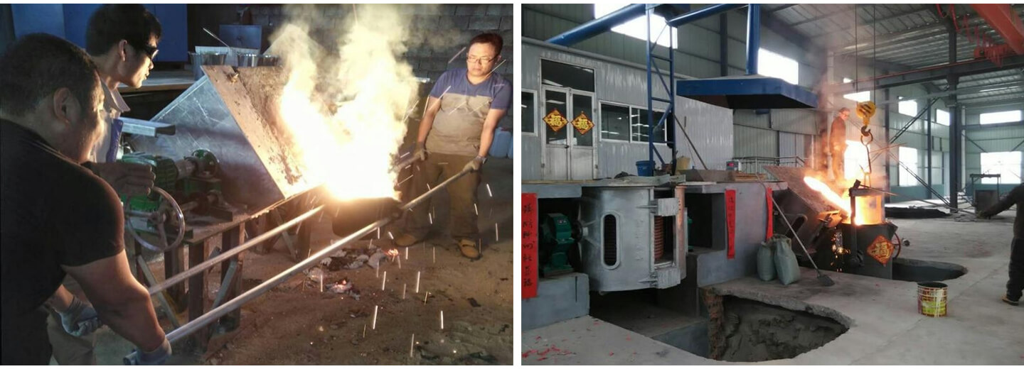 3000kg Gas Fired Aluminum Melting Furnace